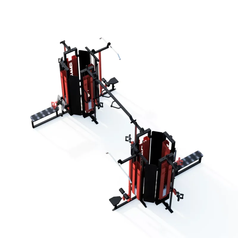 Multi Kraftstation Kabelzug Maschine Kabel Station