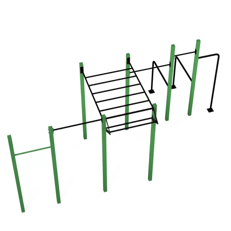 Entdecken Sie unseren erstklassigen Street Workout Park für ein effektives und anspruchsvolles Outdoor-Training. Unser Park bietet eine Vielzahl von Outdoor-Fitnessgeräten, darunter Klimmzugstangen, Barren, Dip-Stationen und mehr. Diese hochwertigen Geräte ermöglichen es Ihnen, Kraft und Ausdauer im Freien zu steigern. Genießen Sie das Training an der frischen Luft und nutzen Sie die Vielseitigkeit unseres Street Workout Parks für Calisthenics-Übungen, Pull-Ups, Dips und vieles mehr. Verwandeln Sie Ihr Trainingserlebnis im Freien mit unserem Street Workout Park in ein inspirierendes und effektives Fitnessabenteuer