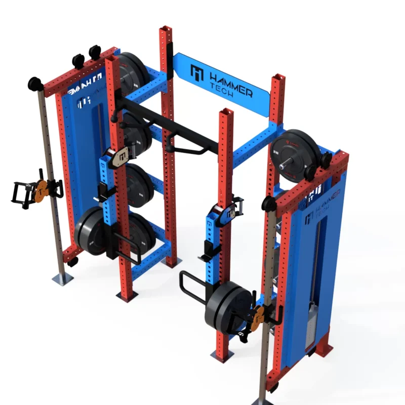 Dual Pulley Half Rack Kraftstation Multi Kraftstation