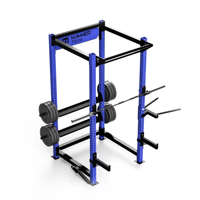 Das Power Rack Fitness Station ist das ultimative Werkzeug für ernsthafte Fitness-Enthusiasten, die nach höchster Leistung und Vielseitigkeit in ihrem Training suchen. Diese robuste Konstruktion aus Stahl bietet eine sichere und stabile Umgebung für das Training mit freien Gewichten und ermöglicht eine breite Palette von Übungen, die Ihre Kraft, Ausdauer und Muskelaufbauziele unterstützen.