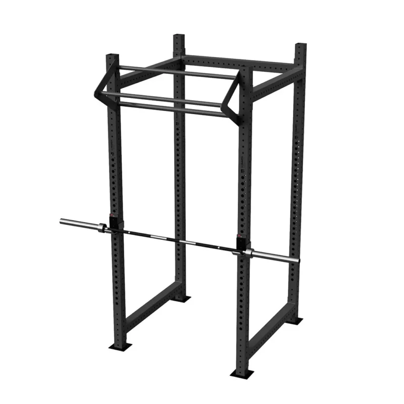 Das Power Rack Fitness Station ist das ultimative Werkzeug für ernsthafte Fitness-Enthusiasten, die nach höchster Leistung und Vielseitigkeit in ihrem Training suchen. Diese robuste Konstruktion aus Stahl bietet eine sichere und stabile Umgebung für das Training mit freien Gewichten und ermöglicht eine breite Palette von Übungen, die Ihre Kraft, Ausdauer und Muskelaufbauziele unterstützen.