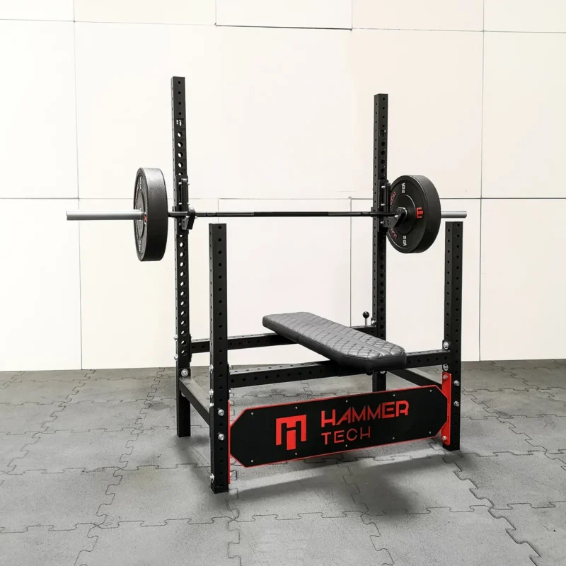 Power Bench Rack, die ultimative Lösung für Ihr Krafttraining und Fitnessbedürfnisse. Unsere Power Bench Racks bieten maximale Stabilität und Vielseitigkeit, um Ihr Training auf das nächste Level zu heben. Egal, ob Sie ein erfahrener Bodybuilder oder ein Fitness-Enthusiast sind – unser Power Bench Rack ist das ideale Werkzeug für Bankdrücken, Kniebeugen, Klimmzüge und vieles mehr.