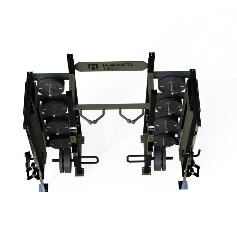 Dual Pulley Half Rack Kraftstation Multi Kraftstation