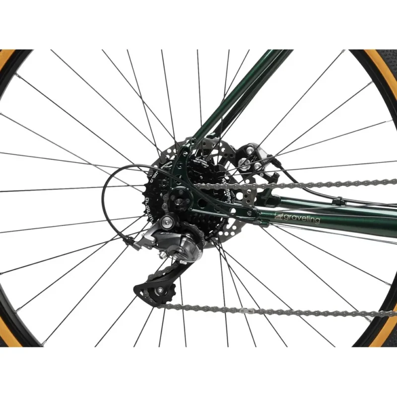 Erleben Sie die Freiheit des Offroad-Fahrens mit unserem hochwertigen Gravel Bike! Unser Gravel Bike wurde entwickelt, um Ihre Abenteuerlust zu stillen und gleichzeitig erstklassige Leistung und Vielseitigkeit zu bieten.