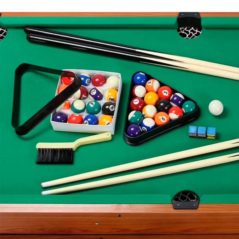 Multifunktion Spieltisch Billard Air-Hockey, Tischfußball