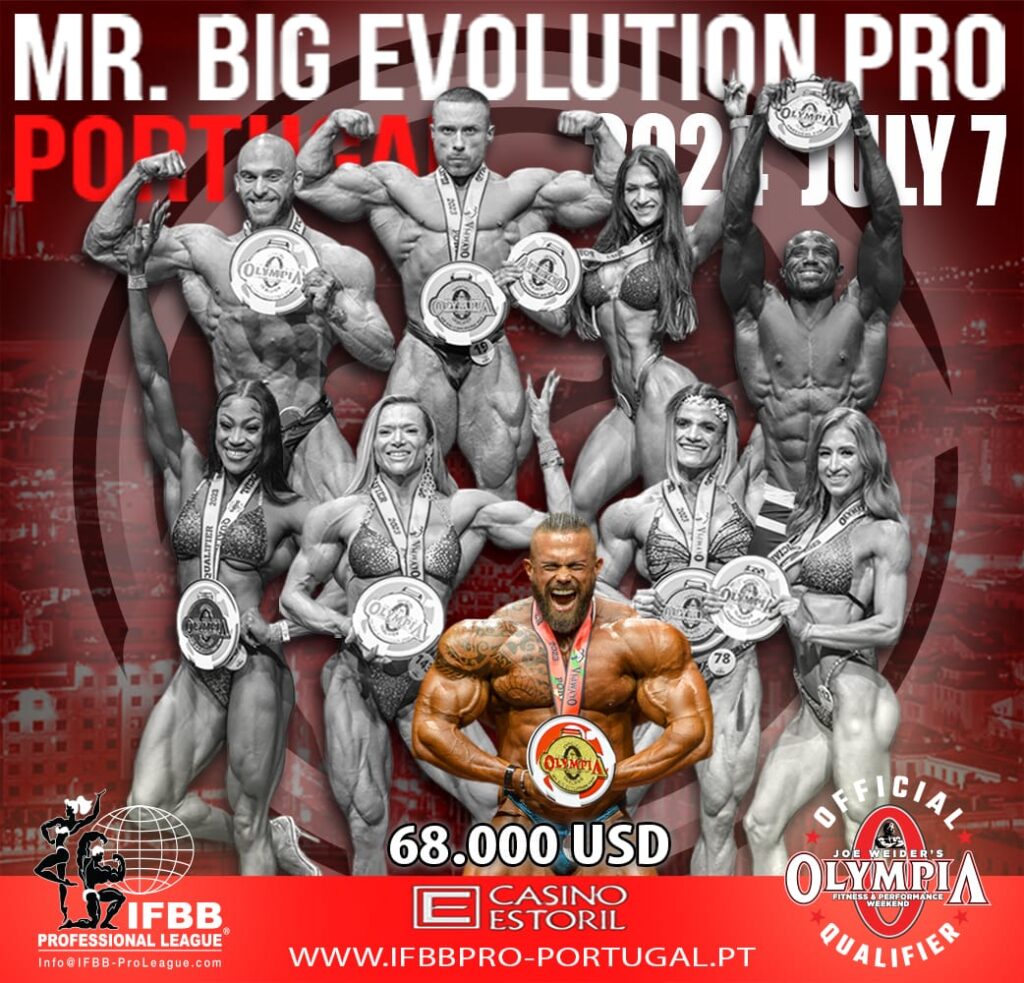2024 IFBB Pro Mr Big Evolution Portugal Pro Ergebnisse 