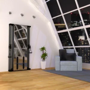 Kabelzugstation mit zwei Gewichtsblöcken