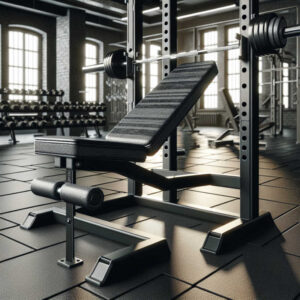 Hantelbank mit Ablage