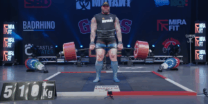 Hafthor Björnsson hebt Weltrekord im Kreuzheben: 510 kg