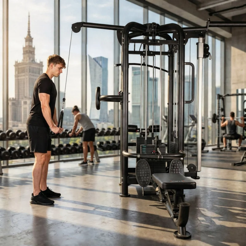 KRAFTSTATION – MULTIFUNKTIONALE KABELZUGMASCHINE